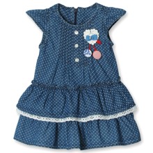 Джинсовое платье для девочки Sani оптом (код товара: 3835)
