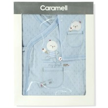 Набір 5 в 1 для новонародженого хлопчика Caramell оптом (код товара: 4258)
