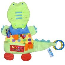 М'яка розвиваюча іграшка Крокодил оптом (код товара: 43595)