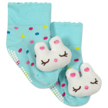 Детские антискользящие носки Кролик оптом (код товара: 43779)
