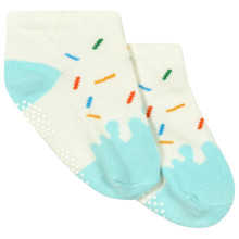 Детские антискользящие носки Мороженое оптом (код товара: 43734)