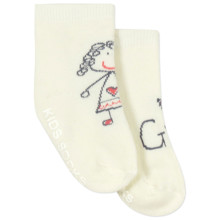 Детские антискользящие носки с начесом Девочка оптом (код товара: 43740)