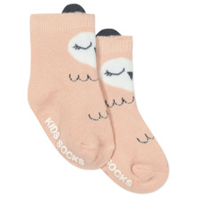 Детские антискользящие носки с начесом Сова оптом (код товара: 43738)