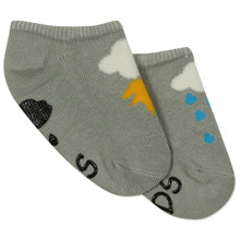 Дитячі антиковзні шкарпетки Дощ оптом (код товара: 43714)