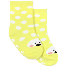 Дитячі антиковзні шкарпетки Горошок оптом (код товара: 43766)