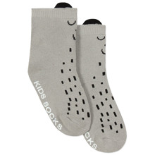 Дитячі антиковзні шкарпетки з начосом Кіт оптом (код товара: 43737)
