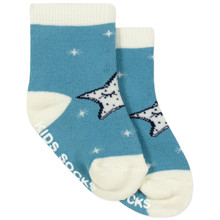 Дитячі антиковзні шкарпетки з начосом Зірочка оптом (код товара: 43742)