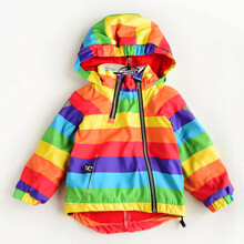 Куртка дитяча демісезонна Веселка оптом (код товара: 44120)