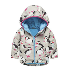 Куртка для дівчинки демісезонна Пінгвін оптом (код товара: 44137)