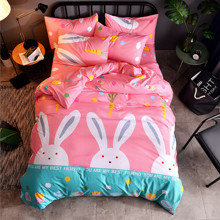 Комплект постельного белья Кролик (двуспальный-евро) (код товара: 44722)