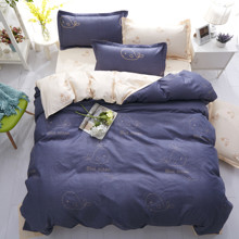 Комплект постельного белья Голубой океан (двуспальный-евро) (код товара: 44985)