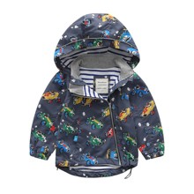 Куртка для мальчика демисезонная Машинки (код товара: 45136)