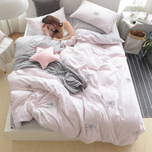 Комплект постельного белья Банты (двуспальный-евро) (код товара: 45272)