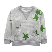 Свитшот детский Зеленые звезды (код товара: 45540)