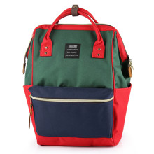 Сумка - рюкзак для мами Червоно - зелений оптом (код товара: 46717)