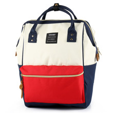 Сумка - рюкзак для мамы Красно - белый оптом (код товара: 46718)