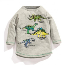 Лонгслив для мальчика Динозавры оптом (код товара: 46812)
