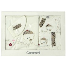 Комплект 10 в 1 для новонародженої дівчинки Caramell  (код товара: 4738)