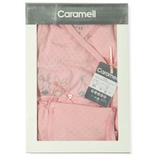 Набір 5 в 1 для новонародженої дівчинки Caramell оптом (код товара: 4721)