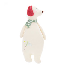 Мягкая игрушка - подушка Белый пес, 50 см оптом (код товара: 47084)