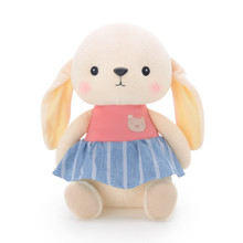 Мягкая игрушка Кролик в синей юбке, 22 см оптом (код товара: 47195)