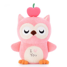 Мягкая игрушка Волшебная розовая сова, 20 см (код товара: 47167)