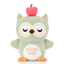 М'яка іграшка Чарівна зелена сова, 20 см оптом (код товара: 47168)