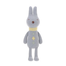 М'яка іграшка Кролик сірий, 38 см оптом (код товара: 47135)