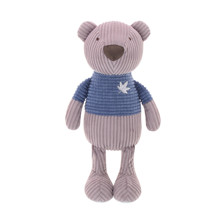 М'яка іграшка Ведмедик у синьому, 25 см оптом (код товара: 47130)