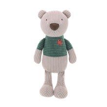 М'яка іграшка Ведмедик у зеленому, 25 см (код товара: 47131)