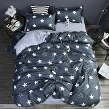 Комплект постельного белья Звезды (двуспальный-евро) (код товара: 47530)