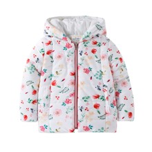 Куртка для дівчинки Квіти оптом (код товара: 47641)
