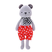 М'яка іграшка Ведмедик у червоних шортах, 35 см оптом (код товара: 47987)