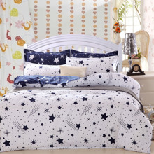 Комплект постельного белья Звезды (двуспальный-евро) (код товара: 48164)