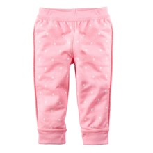 Штанці для дівчинки Горошок, рожевий оптом (код товара: 48255)