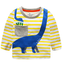 Лонгслив для мальчика Синий динозавр (код товара: 48636)