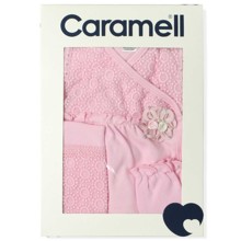 Набор 5 в 1 для новорожденной девочки Caramell оптом (код товара: 4904)
