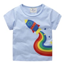 Детская футболка Ракета оптом (код товара: 49351)