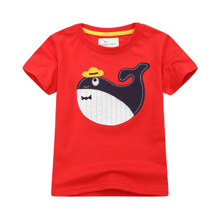 Дитяча футболка Кит у капелюсі оптом (код товара: 49313)