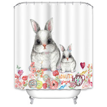 Штора для ванной Кролики 180 х 180 см (код товара: 49517)