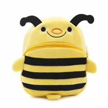 Рюкзак велюровий Бджілка, великий оптом (код товара: 49629)