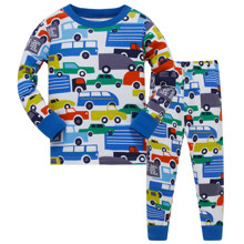 Піжама для хлопчика Різнобарвні машини оптом (код товара: 50668)