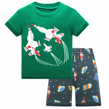 Уценка (дефекты)! Пижама для мальчика Самолет (код товара: 50651)
