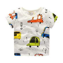 Детская футболка Машинки оптом (код товара: 50701)