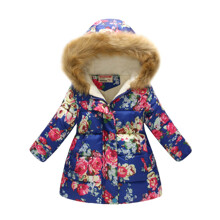 Демісезонна куртка для дівчинки Рожеві троянди (код товара: 51135)