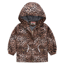 Куртка-вітрівка для дівчинки Милий леопард оптом (код товара: 51129)
