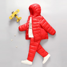Комплект демісезонний (куртка + штани) дитячий, червоний (код товара: 51275)