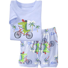 Пижама для мальчика Крокодил на велосипеде (код товара: 51229)