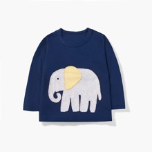 Лонгслив для мальчика Желтоухий слон (код товара: 51390)