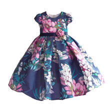 Платье для девочки Цветочный аккорд оптом (код товара: 51393)